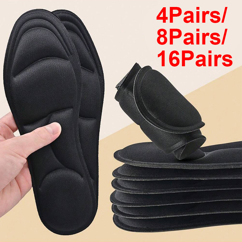 Insole Memory Foam - 4 Pasang/8 Pasang/16 Pasang Sol Penopang