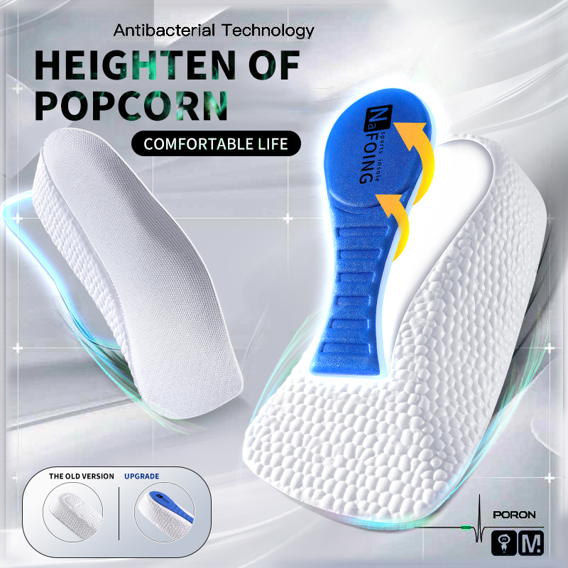 Insole Memory Foam - Sepatu sneaker busa memori penambah tinggi,