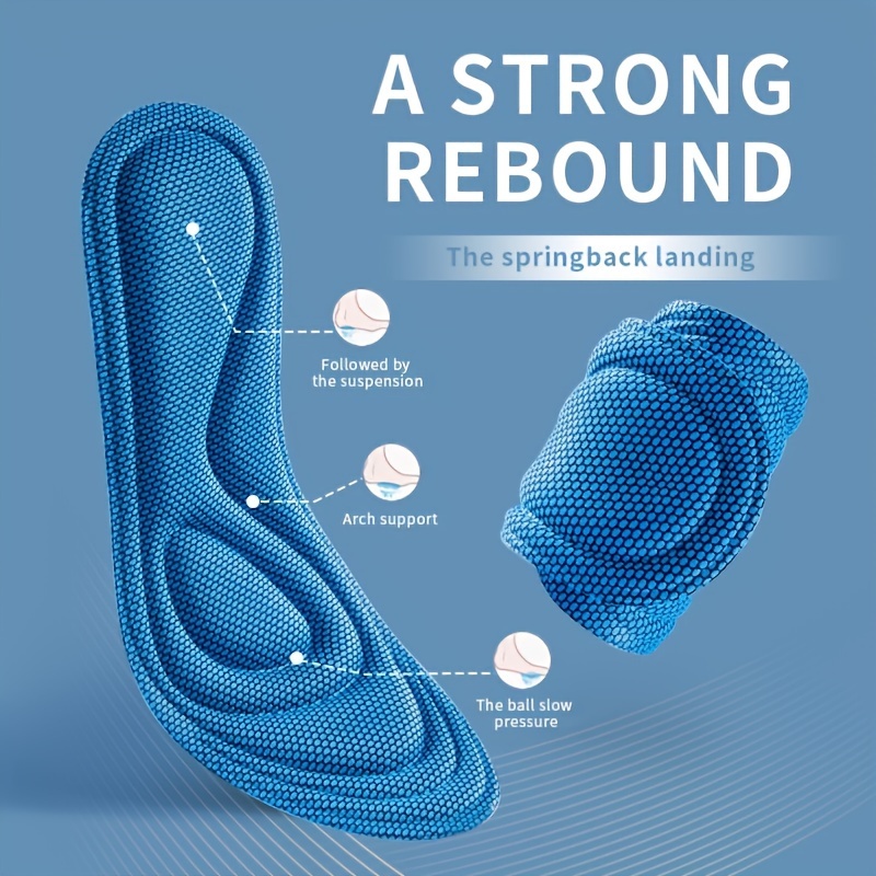 Insole Memory Foam - Sol Sepatu Pijat Olahraga Sol Busa