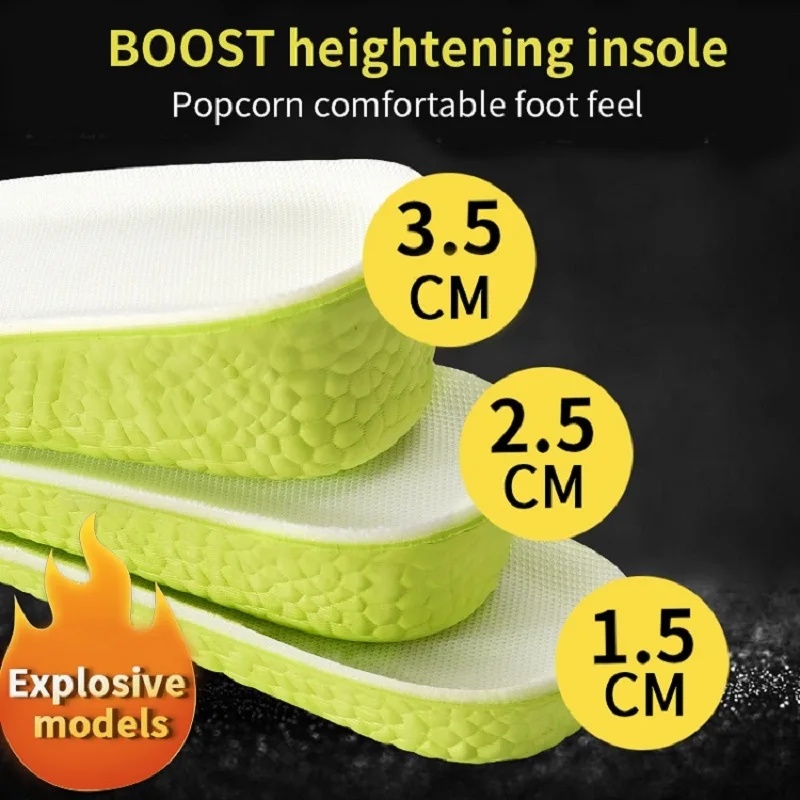 Insole Memory Foam - 1 Pasang Sol Dalam Penambah Tak