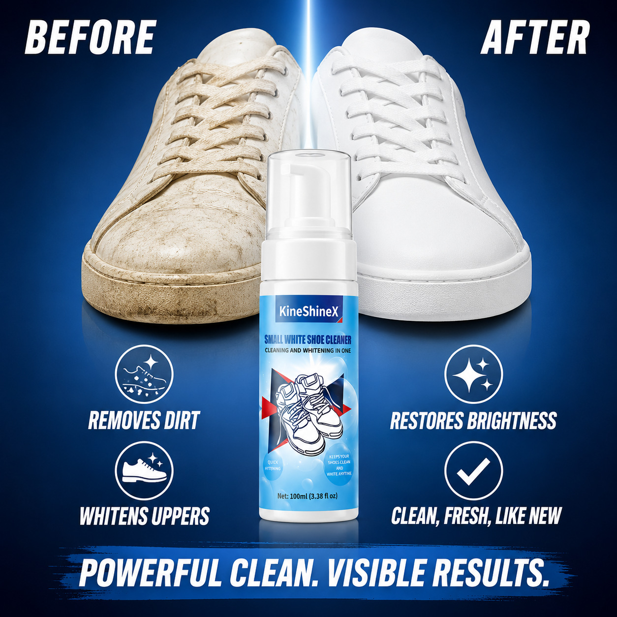 Sneaker Care Foam - Kit Pembersih Sepatu Gihen, Pembersih Sepatu