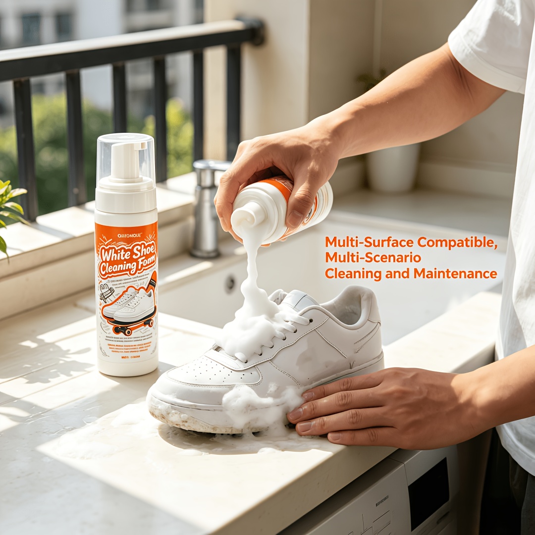 Pembersih Sepatu Putih Tanpa B - Sneaker Care Foam ulasan dan harga