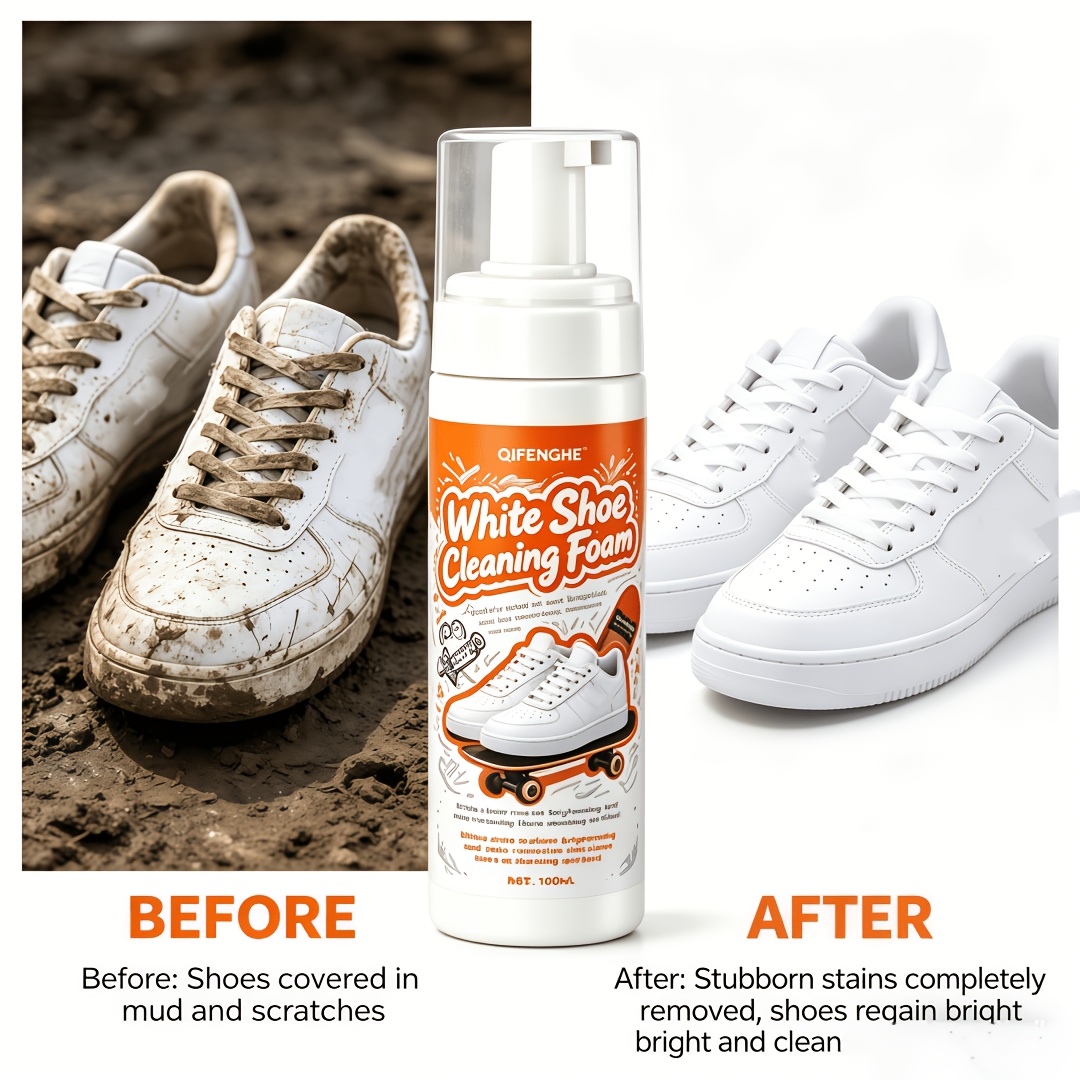 Pembersih Sepatu Putih Tanpa B - Sneaker Care Foam ulasan dan harga