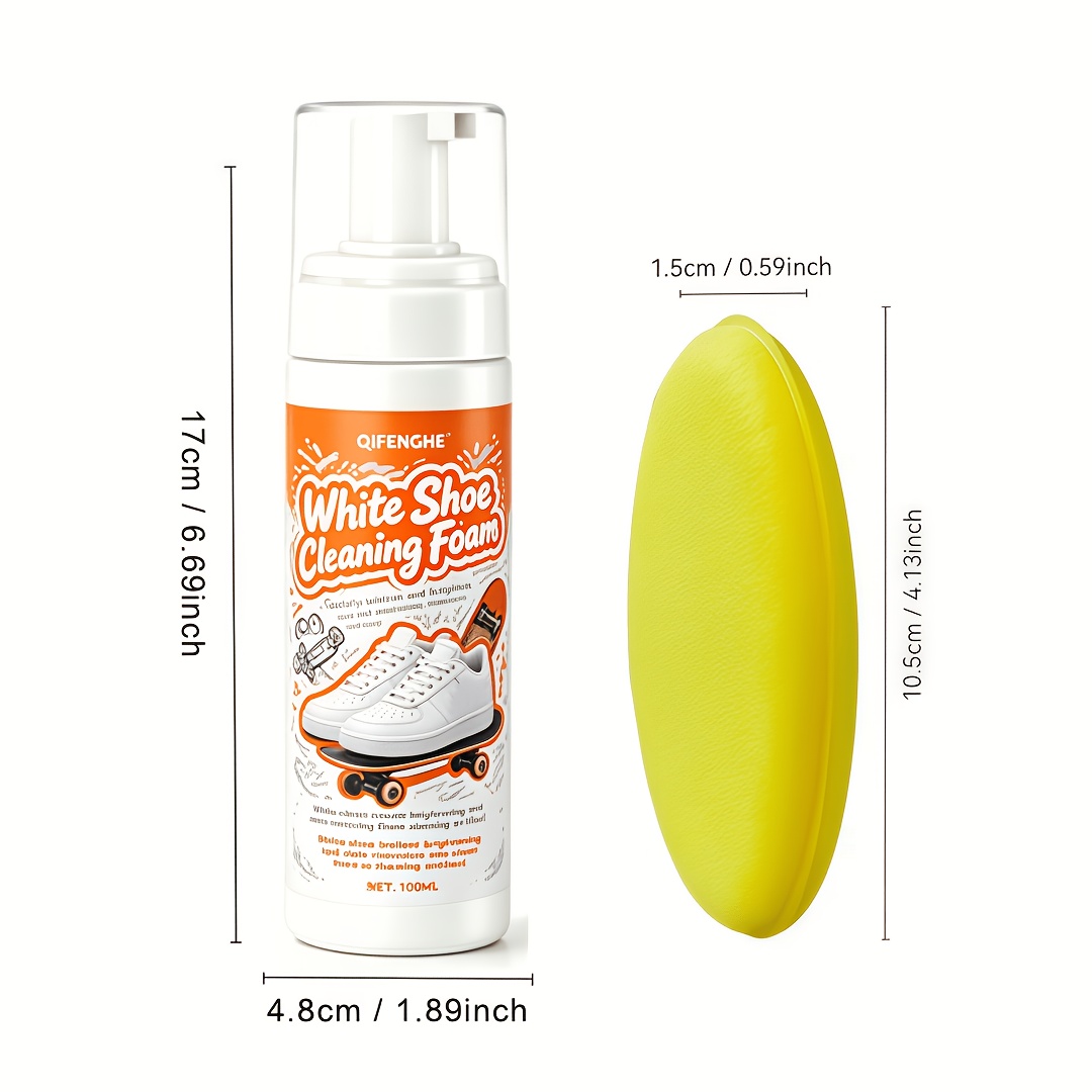 Pembersih Sepatu Putih Tanpa B - Sneaker Care Foam ulasan dan harga