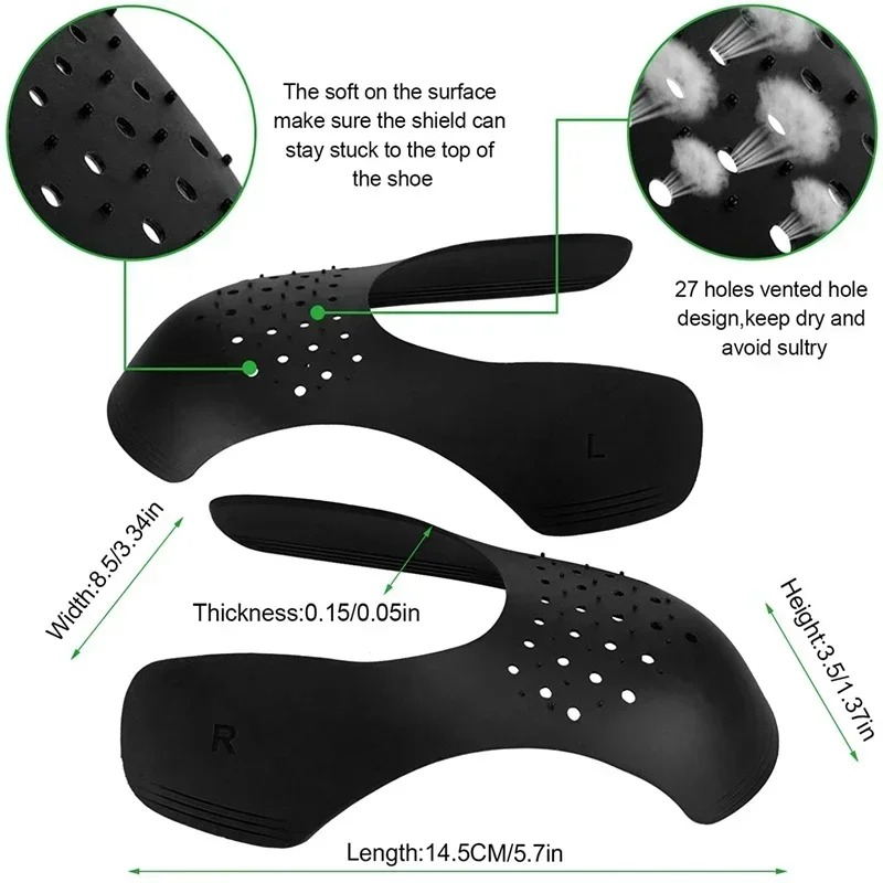 4Pcs Pelindung Sepatu Anti Kus - Sneaker Crease ulasan dan harga