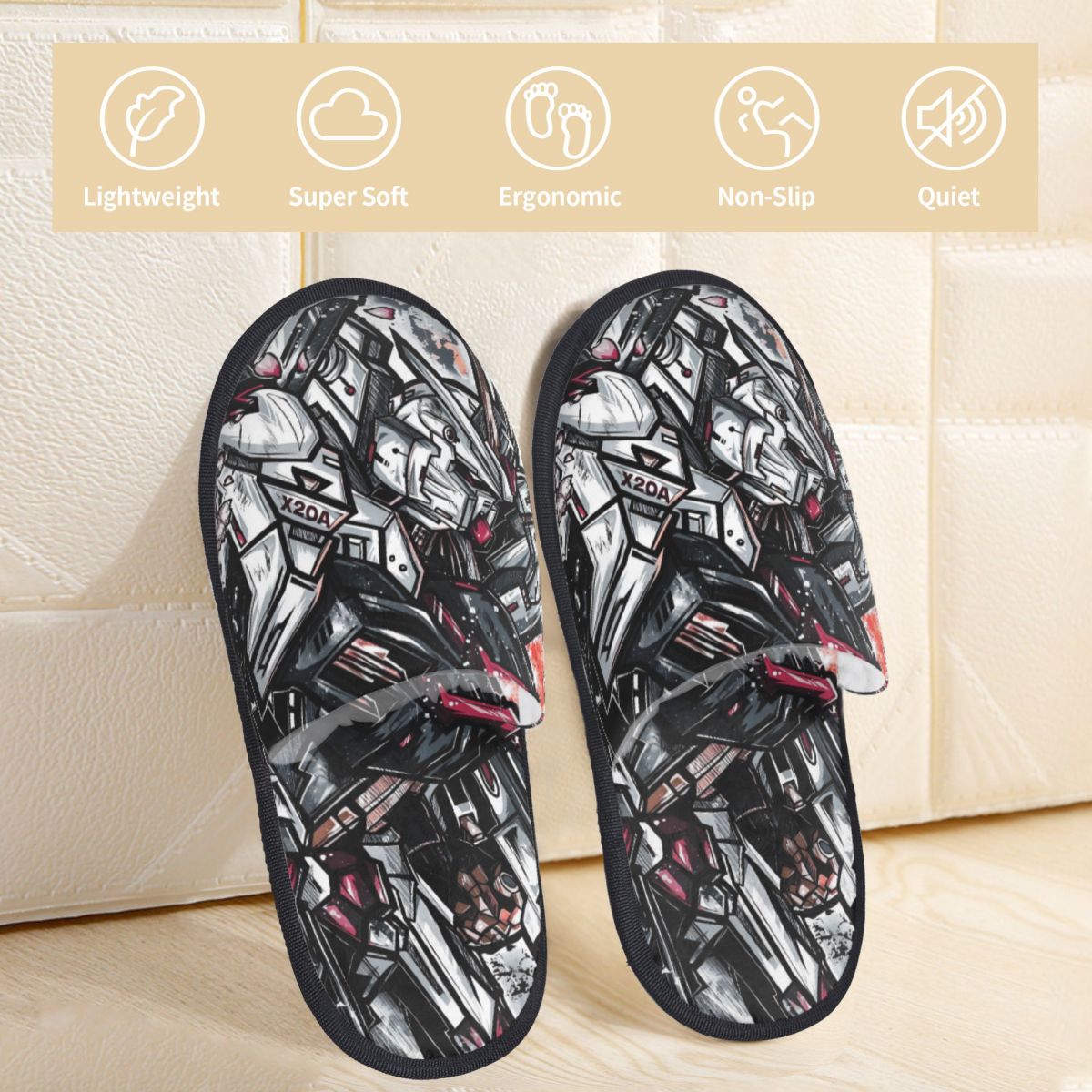 Sandal Kamar Tidur Mobile Suit - Insole Memory Foam ulasan dan harga
