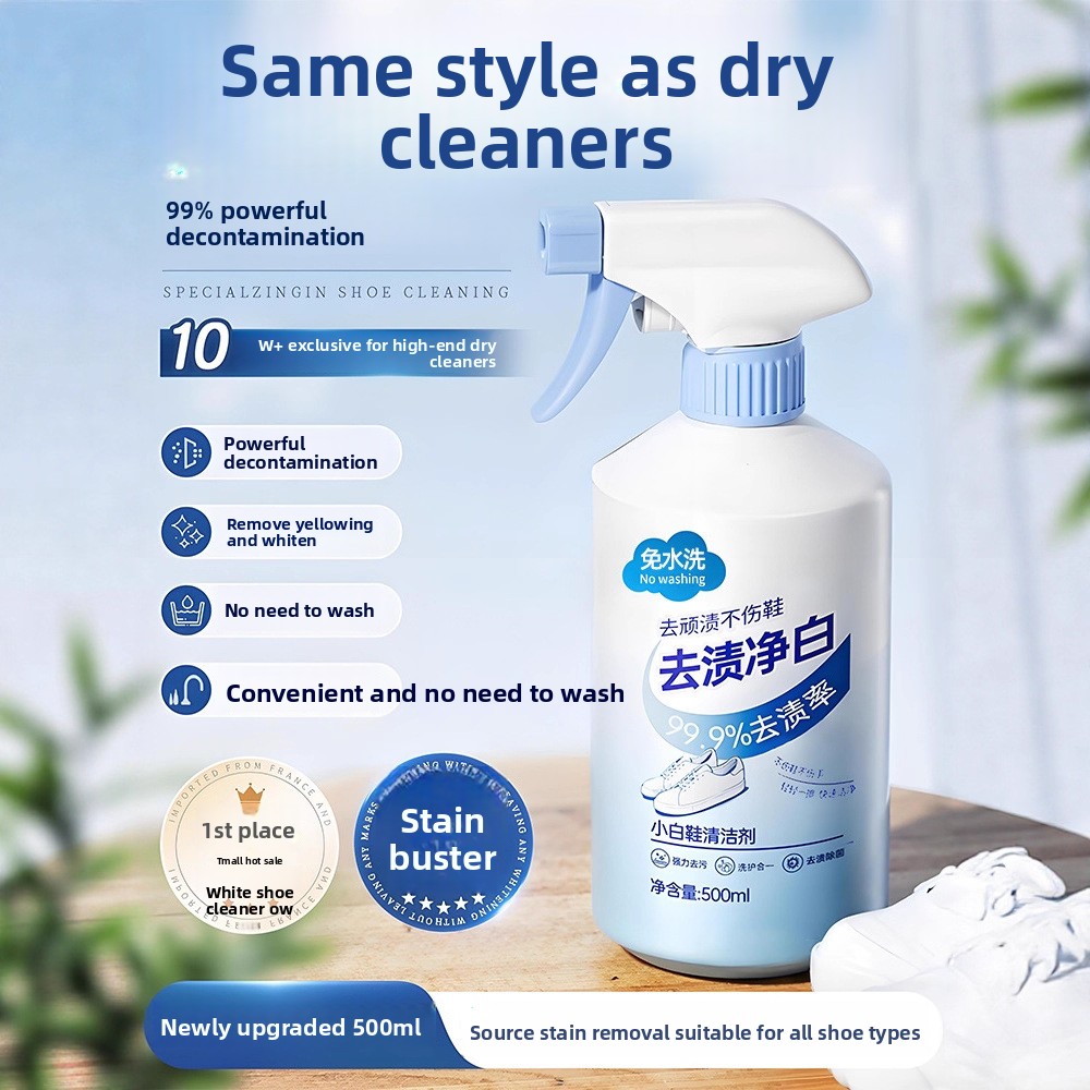 Pembersih sepatu putih 500ml,  - Sneaker Care Foam ulasan dan harga
