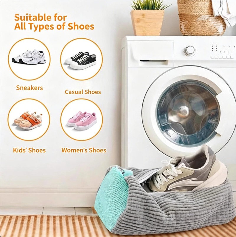 Kantong Cuci Sepatu Chenille B - Sneaker Care Laundry ulasan dan harga