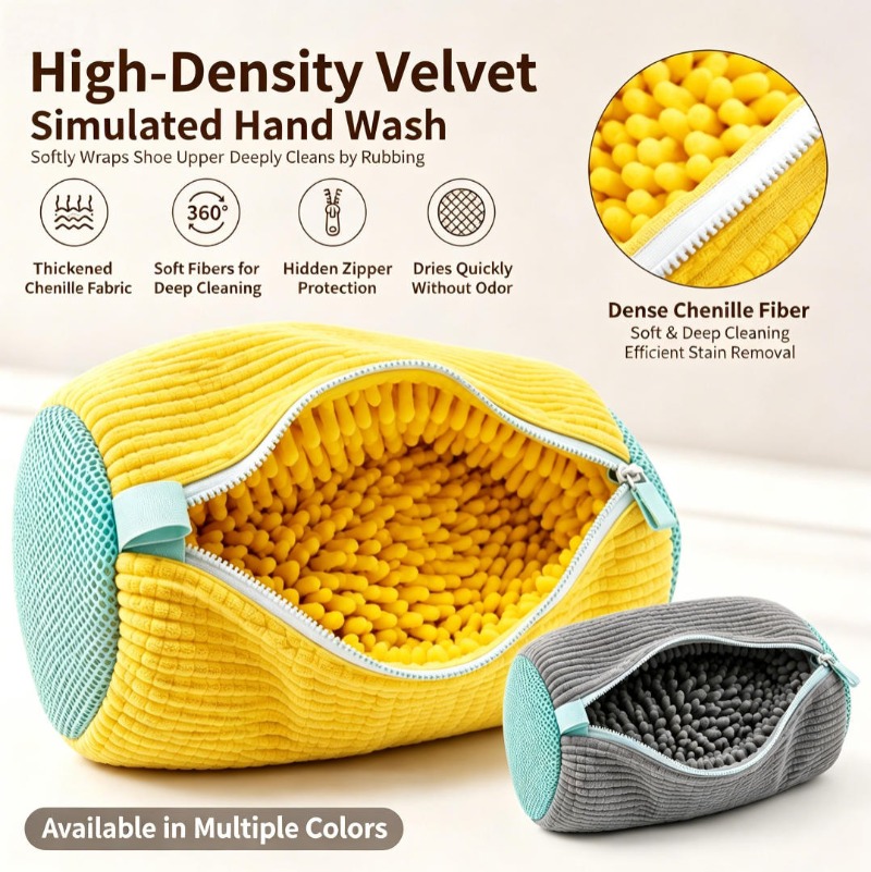 Kantong Cuci Sepatu Chenille B - Sneaker Care Laundry ulasan dan harga