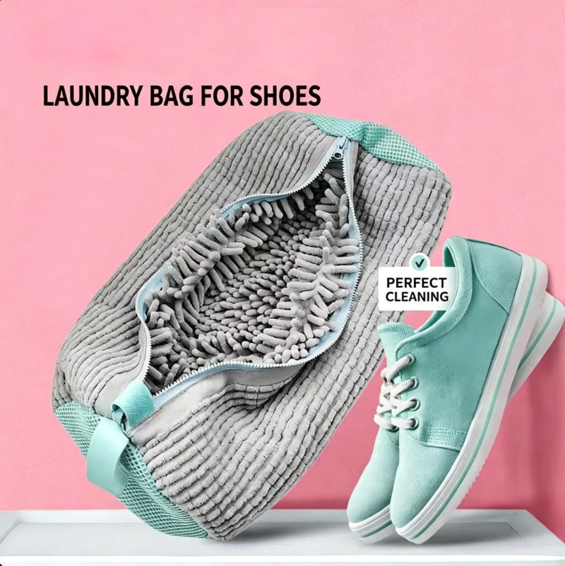 Kantong Cuci Sepatu Chenille B - Sneaker Care Laundry ulasan dan harga